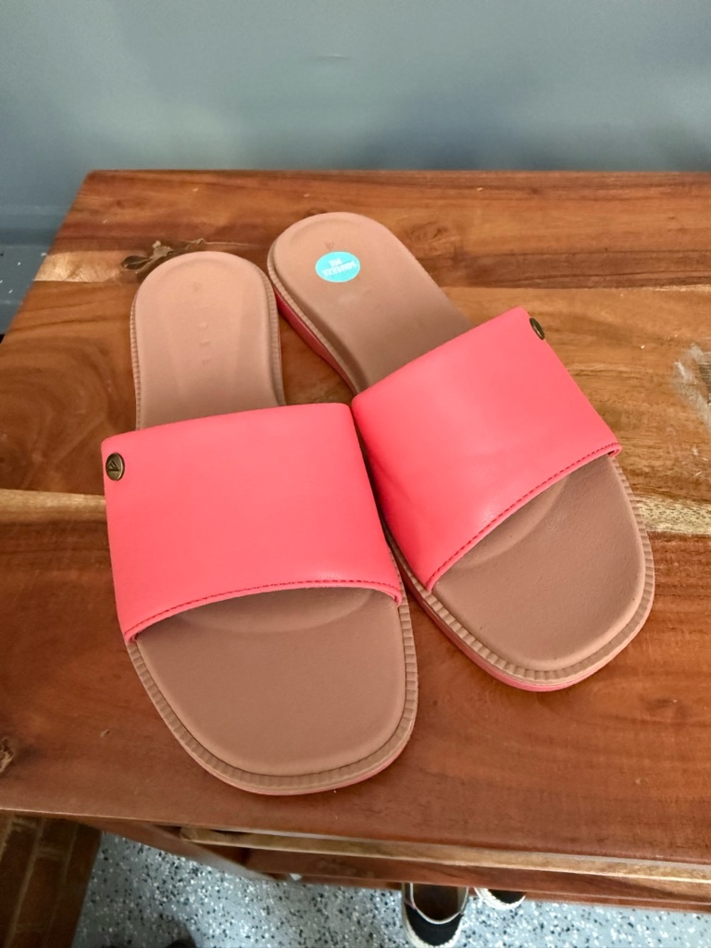Reef Women's Slide Sandals in Coral